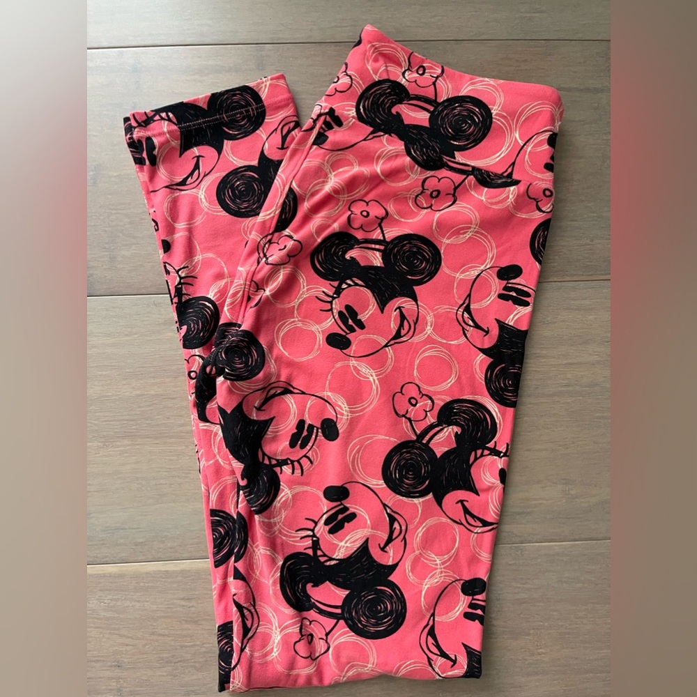 LuLaRoe Leggings Minnie Mouse